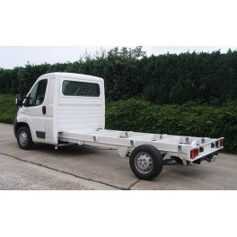 ATTELAGE PEUGEOT BOXER CHASSIS 09/2006- - Rotule equerre - attache remorque - GDW-BOISNIER