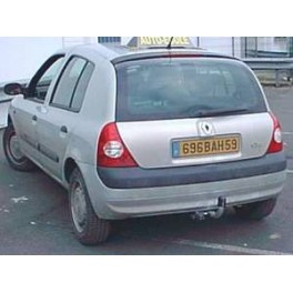 ATTELAGE RENAULT Clio II et Campus - 03/1998-08/2005 - COL DE CYGNE - attache remorque ATNOR