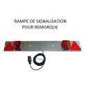 PLAQUE DE FEU 1M LONG CABLE 3.8 AVEC TRIANGLE - Accessoires attelages ATNOR