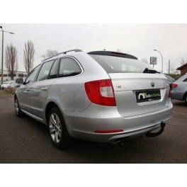 ATTELAGE SKODA SUPERB BREAK 2010- (3T) - Col de cygne - attache remorque GDW-BOISNIER
