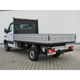 ATTELAGE VOLKSWAGEN CRAFTER CHASSIS CABINE 2006- - Rotule equerre - attache remorque GDW-BOISNIER