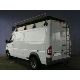ATTELAGE MERCEDES Sprinter (tôlée - roues jum. - emp. 402) - attache remorque GDW-BOISNIER